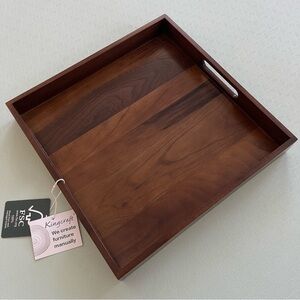 Wooden Black Walnut Serving Tray